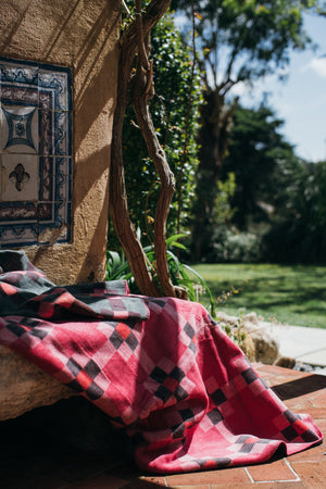 Celtic Christmas Throw Blanket