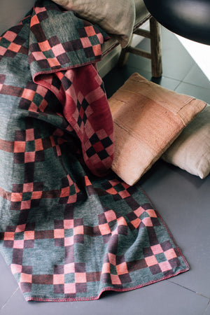 Celtic Christmas Throw Blanket