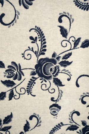 Babushka's Garden Cotton Blanket