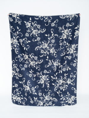 Babushka's Garden Cotton Blanket